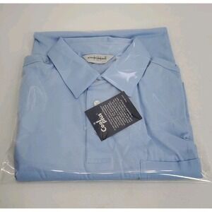 Knightsbridge Classic NEW light Blue Polo Cool Plus Quick Dry  Men's X-LARGE NWT